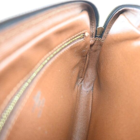 LOUIS VUITTON Marly Dragonne GM Clutch Hand Bag Monogram Brown M51825 62YH393 - Picture 9 of 13